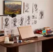 atril soporte para libro tablet dibujo sketch madera haya regulable meeden 36x47x3 5cms nogal 7