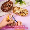 trapillo poliester simil eco cuero metalizado t shirt yarn ovillo 100grs aprox variedad colores 8