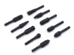 set 10 fresas para madera 1 4 lh 2363 nro 66001 x10 modelos 1
