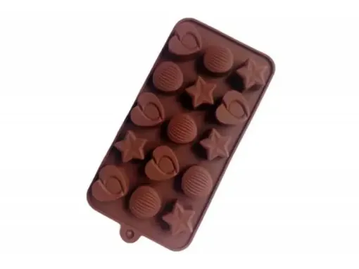 molde silicona para jabones reposteria 11x21cms motivo formas x15 0