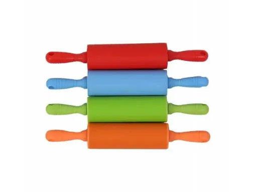palote rodillo liso antiadherente silicona medida 30x17x4 3cms 0