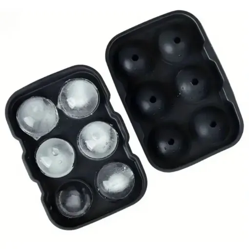 molde silicona para jabones reposteria motivo esfera 5cms x6 medida 18x13x5cms 0