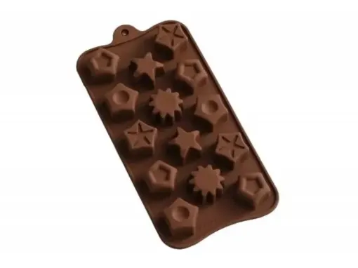 molde silicona para jabones reposteria 11x21cms motivo formas x14 0