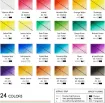 set 24 acuarelas premium pomo 12ml watercolor paint meeden 1