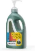 pintura acrilica versatil multiuso meeden envase dispensador 1lt color verde sapo sap green 0