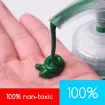 pintura acrilica versatil multiuso meeden envase dispensador 1lt color verde sapo sap green 1