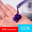 pintura acrilica versatil multiuso meeden envase dispensador 1lt color azul purpura purple lake 1