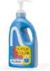 pintura acrilica versatil multiuso meeden envase dispensador 1lt color azul ceruleo blue 0