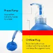 pintura acrilica versatil multiuso meeden envase dispensador 1lt color azul ceruleo blue 2