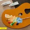 paleta madera mezcladora profesional ergonomica meeden 5mms espesor 30x40cms 5