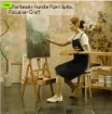 delantal profesional para pintar impermeable 3 bolsillos meeden medida 76x67cms color gris topo 8