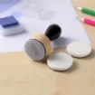 herramienta aplicadora tinta para sellos mango scrapbooking 70x33mms 2 repuestos esponja 2