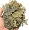 apliques vintage metal filigranas conectores 60mms color bronce antiguo x10 unidades surtidas 1