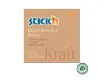 block notas kraft adhesivas stickn x100 hojas medida 76x76mms 0
