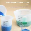 taza vaso silicona para preparar mezclar resina epoxi medida 70x60mms 100ml 8