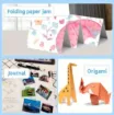 herramienta para plegado papel origami cuero medida 205x25mms por unidad 4