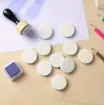 herramienta aplicadora tinta para sellos mango scrapbooking 70x33mms 2 repuestos esponja 4