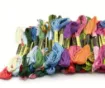 hilo bordar poliester punto cruz 6 hebras x8mts set 200 colores surtidos 3