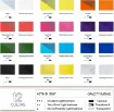 set 12 marcadores acrilicos profesionales punta reversible 0 5mm 1mm 2mms meeden x12 colores 1