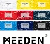 set 9 acrilicos premium pomo 60ml no toxicos sin acido meeden pintura acrilica profesional 1