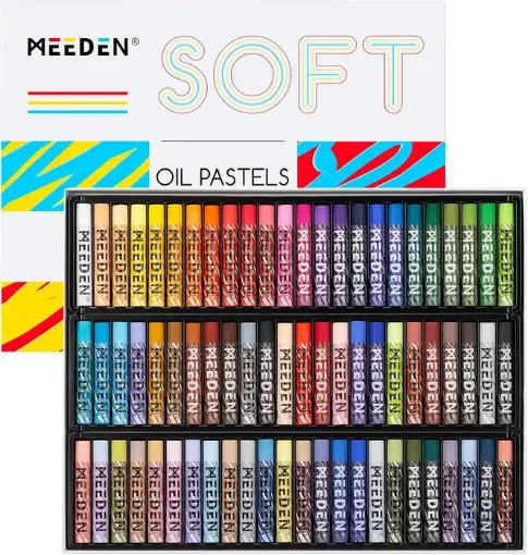 set 72 oleo pasteles suaves profesionals meeden set 72 colores soft intensos 0