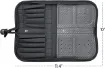 portapinceles estuche tela oxford cremallera medida 29x11 5cms color negro 1