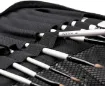 portapinceles estuche tela oxford cremallera medida 29x11 5cms color negro 5