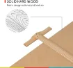 mesa dibujo ajustable profesional madera maciza haya meeden afd 6061 clara banco regulable 5