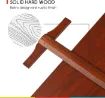 mesa dibujo ajustable profesional madera maciza meeden 90x60x83 95cms afd 6062 nogal oscuro 5