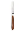 espatula metalica cromada mango madera profesional meeden modelo 3014 19 paleta 127mms 0