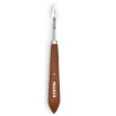 espatula metalica cromada mango madera profesional meeden modelo 3014 01 paleta 27mms 0