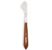 espatula metalica cromada mango madera profesional meeden modelo 3014 24 paleta 98mms 0