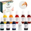 pigmentos pasta concentrados para resina epoxi lets resin 10 colores opacos x10ml por unidad 0