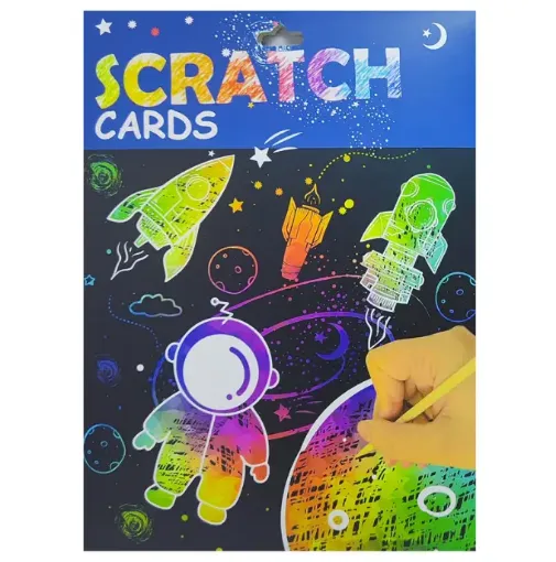 tarjeta para raspar scratch medida 14x18cms variedad motivos 0