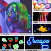 pigmentos concentrados polvo para resina epoxi lets resin colores glow in the dark x20grs por unidad 5