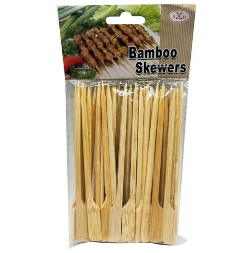 palitos brochette bamboo 12cms punta baston remo x50 unidades 0