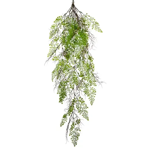 guia planta colgante mini hojas helecho 110cms color verde claro 0