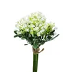 atado flores artificiales ilusion ramo 160 varas 15cms color blanco 0