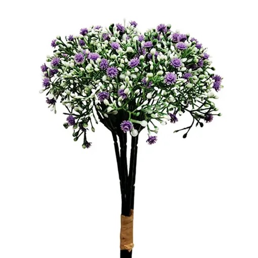 atado flores artificiales ilusion ramo 7 varas 30cms varios colores 0