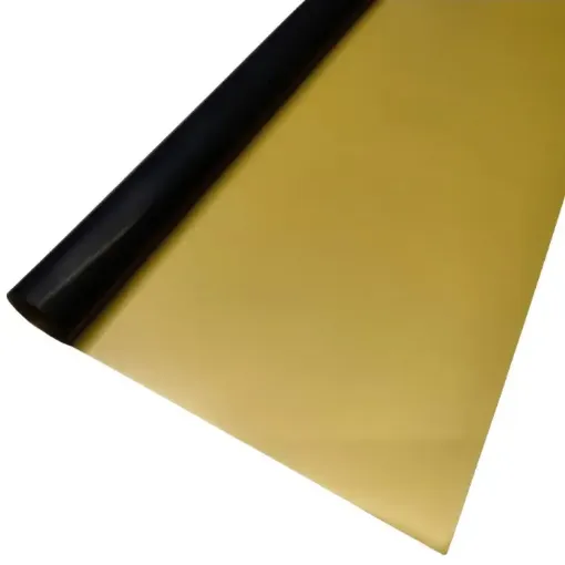 papel coreano doble faz medida 53x56cms negro dorado 0