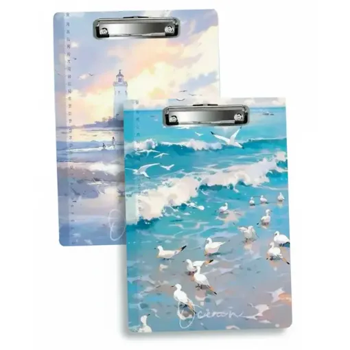 tabla acrilico vertical medida a4 clip motivos paisajes variados 0