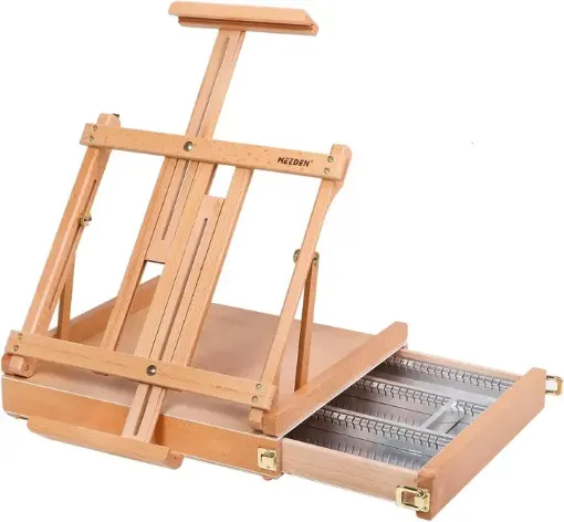valija atril mesa premium madera haya cajon metalico meeden modelo w05b 42x37x12 84cms 0