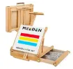 valija atril mesa premium madera haya cajon metalico meeden modelo w05b 42x37x12 84cms 3