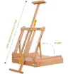 valija atril mesa premium madera haya cajon metalico meeden modelo w05b 42x37x12 84cms 6