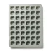 molde silicona grado alimenticio para chocolate masas jabones resina modelo mini abecedario x48 1