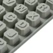 molde silicona grado alimenticio para chocolate masas jabones resina modelo mini abecedario x48 2
