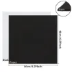 goma eva 3mms adhesiva 16x16cms color negro por unidad 2