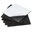 goma eva 3mms adhesiva 16x16cms color negro por 20 unidades 0
