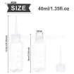 frasco pu 40ml envase cuentagotas gotero para liquidos tintas set x12 pipetas embudos 1