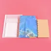 molde silicona para resina epoxi tapa para libro rectangular medida a5 23x16cms 0